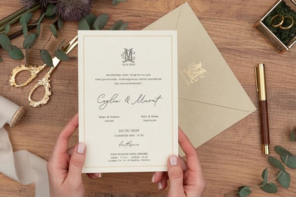 Erdem Düğün Davetiyesi