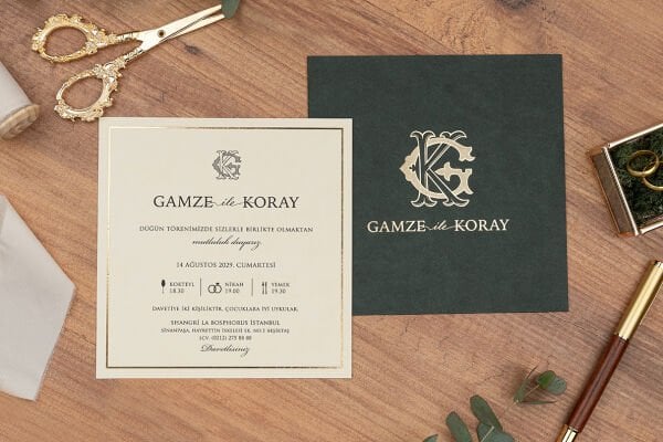 Erdem Düğün Davetiyesi