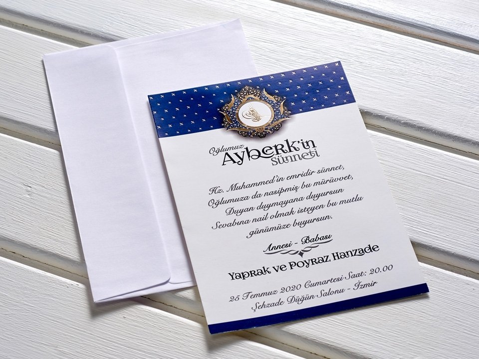 Sünnet Davetiyeleri