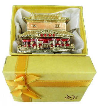 Hediyelik Şato Altın Kutusu