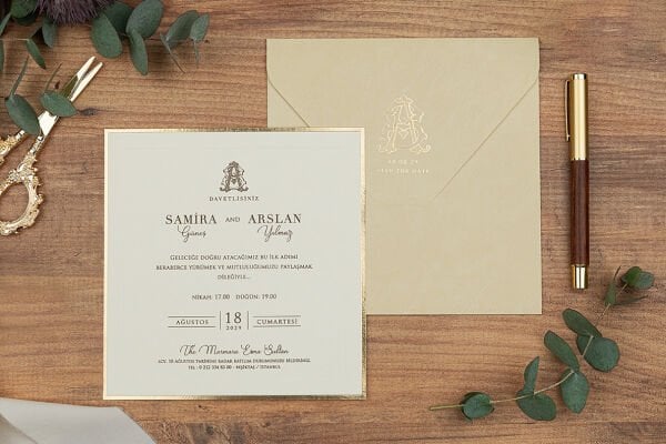 Erdem Düğün Davetiye