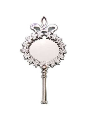 Ayna Çiçekli Gümüş