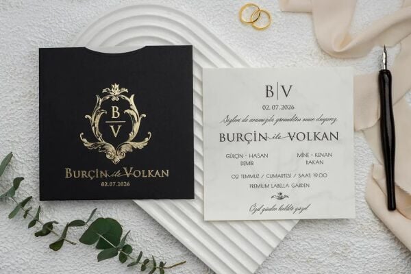 Nişan ve Düğün Davetiyesi