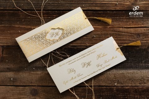 Lüks Düğün Davetiyeleri