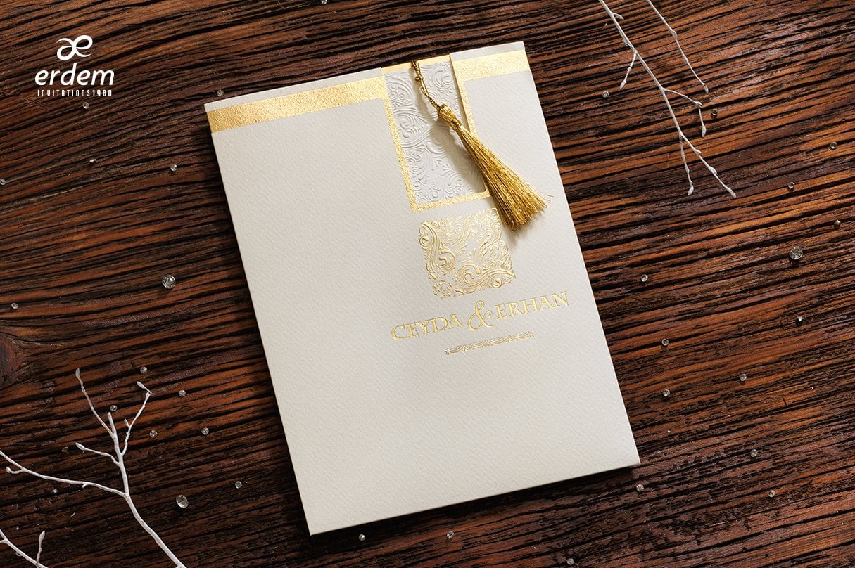 Lüks Düğün Davetiyeleri