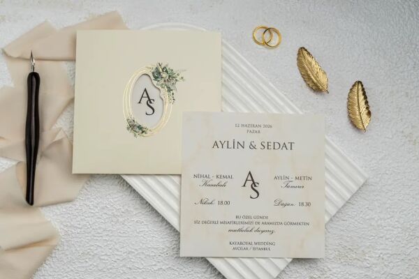 Nişan ve Düğün Davetiyesi