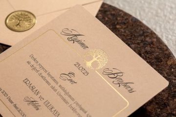 Nişan ve Düğün Davetiyeleri