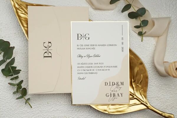 Nişan ve Düğün Davetiyesi