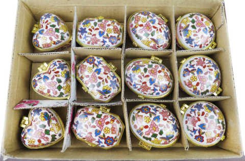 Altın Kutu Çiçekli