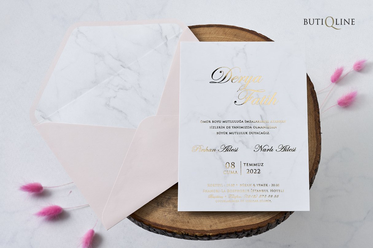 Nişan ve Düğün Davetiyeleri