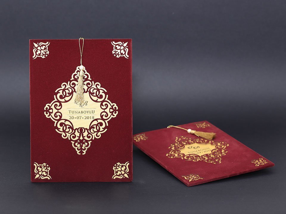 Lüks Düğün Davetiyeleri