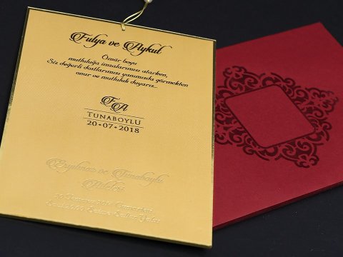 Lüks Düğün Davetiyeleri