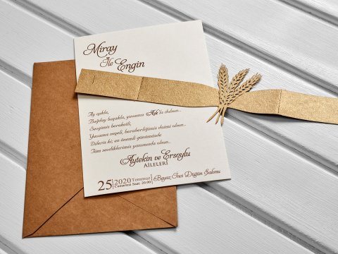 Nişan ve Düğün Davetiyeleri