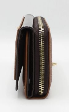 Taba-Kahve Kadın Cüzdan