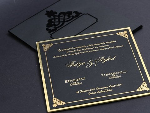 Lüks Düğün Davetiyeleri