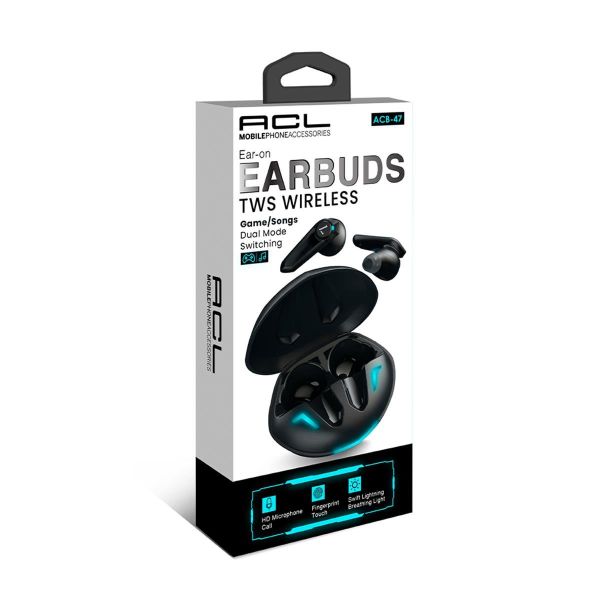 ACB-47 TWS Led Işıklı Oyuncu Bluetooth Kulaklık