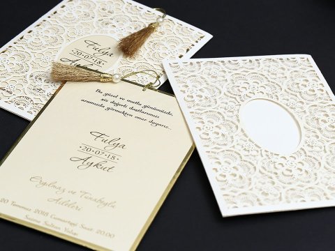 Lüks Düğün Davetiyeleri