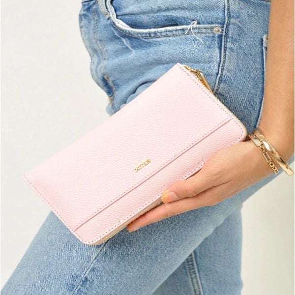 Sellini Çok Gözlü Pudra Pembe Kadın Cüzdan