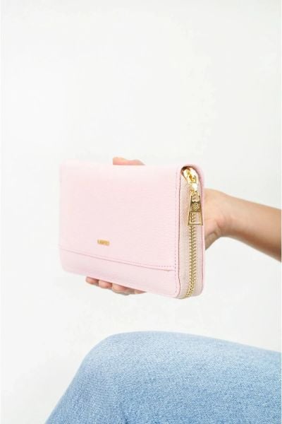 Sellini Çok Gözlü Pudra Pembe Kadın Cüzdan