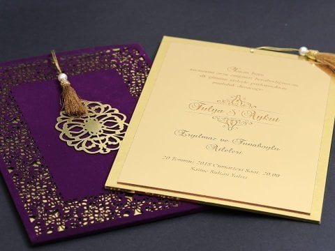 Lüks Düğün Davetiyeleri