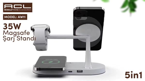 ACL Aw-11  Magsafe Wireless Kablosuz Şarjı Standı