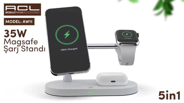 ACL Aw-11  Magsafe Wireless Kablosuz Şarjı Standı