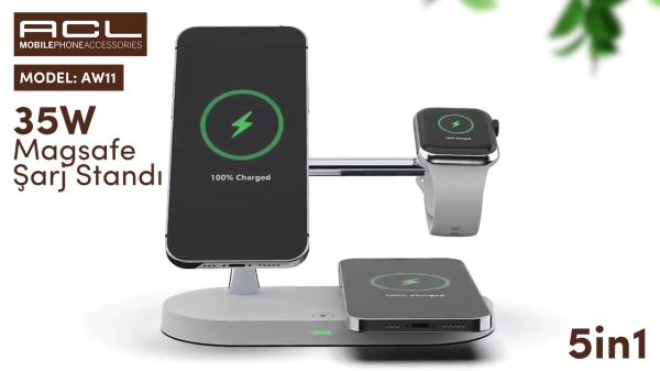 ACL Aw-11  Magsafe Wireless Kablosuz Şarjı Standı