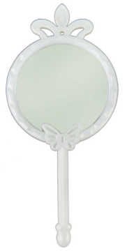 Ayna Plastik Kelebek ve Taçli Kırmızı