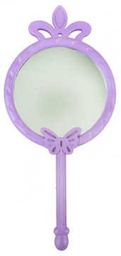 Ayna Plastik Kelebek ve Taçli Kırmızı