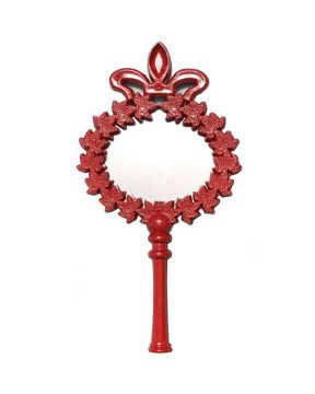 Ayna Çiçekli Plastik Gümüş