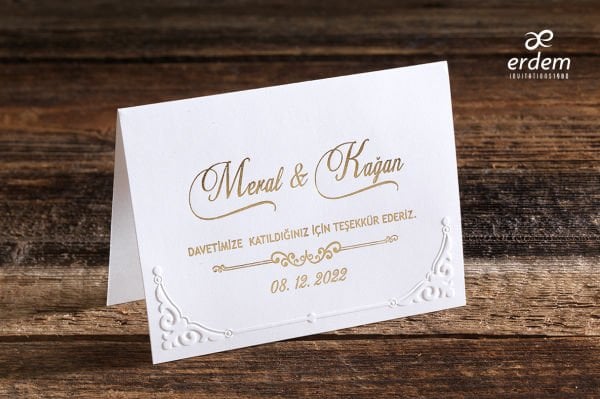 BUTIQLINE Teşkür Kartı