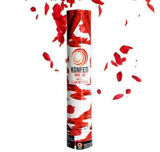 Konfeti Gül Metal Tüp 30CM PK:1