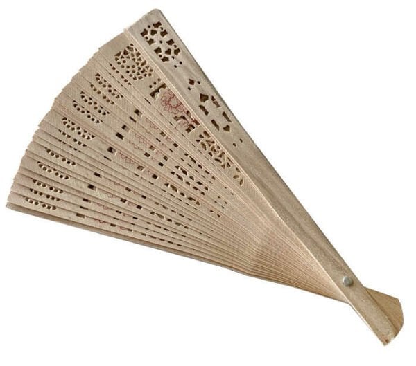 Yelpaze Ahşap Natural